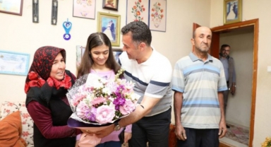 Alanya’nın en fedakar annesine sürpriz ziyaret
