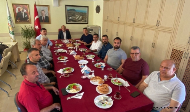 Alanya’nın tarım sektörü temsilcileri toplandı
