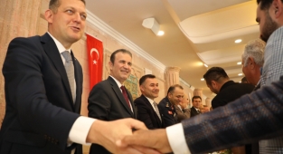 Alanya protokolü bayramlaştı