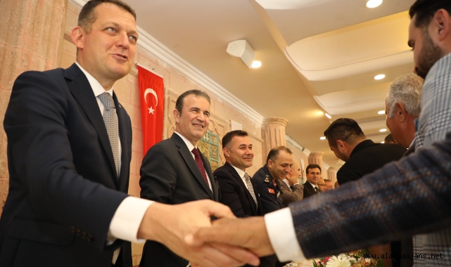 Alanya protokolü bayramlaştı