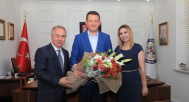 Alanya SGK'dan Kaymakam Ürkmezer'e ziyaret