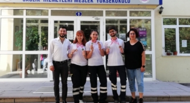 ALKÜ'lü öğrencilere sağlık alanında madalya