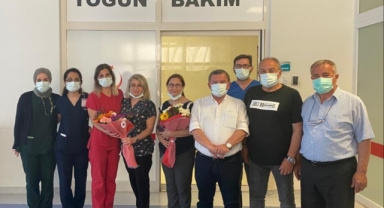 CHP Alanya’dan hemşirelere ziyaret