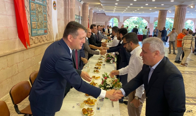 Eray Erdem protokol ile bayramlaştı