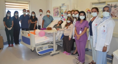 Alanya'da 17 yaşındaki İlknur yaşam mücadelesini kazandı