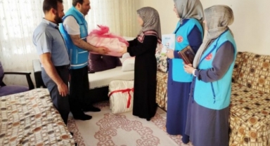 Alanya’da ihtiyaç sahiplerine anlamlı hediye