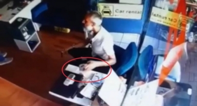 Alanya’da masanın üzerindeki telefonu saniyeler içinde çaldı!