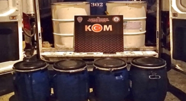 Alanya’da polisten kaçak mazot operasyonu!