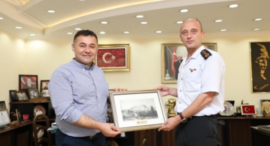 Alanya'nın sevilen komutanı Erzurum'a tayin oldu