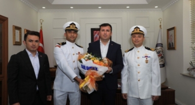 Alanya Sahil Güvenlik Bot Komutanlığı’ndan 40. yıl dönümü ziyareti