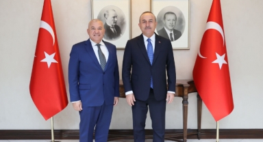 Başkan Şahin’den Bakan Çavuşoğlu’na ziyaret