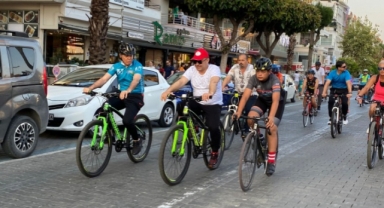 Dünya Bisiklet Günün’nde Alanya’da pedal çevirdiler
