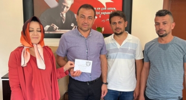 Ela bebeğe bir destek de Gazipaşa’dan