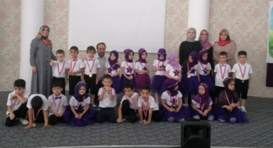 Minik öğrenciler için yıl sonu programı düzenlendi