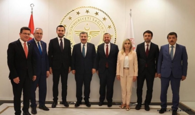 Toklu’nun Ankara mesaisindeki son durak Bakan Koca oldu