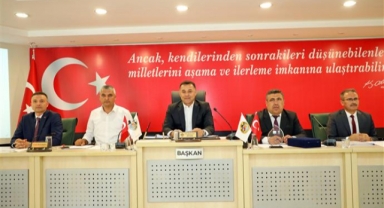 Alanya Belediyesi'nde Temmuz ayı meclisi gerçekleştirildi
