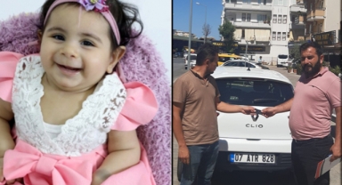 Alanya'da 37 günü kalan Ela bebek için babası aracını sattı