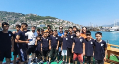 Alanya Emniyeti sporcuları ağırladı