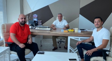 Animasyon camiasından Eray Erdem'e anlamlı ziyaret