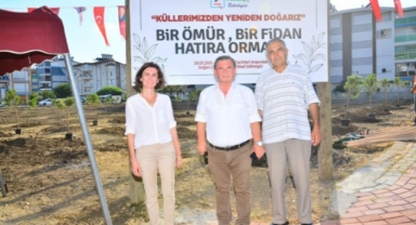 CHP Alanya ağaçlandırma etkinliğine katıldı
