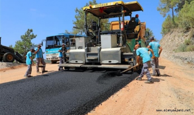 Dimçayı yolu konforlu hale geliyor
