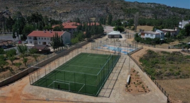 Güzelbağ Spor Alanı açılışa hazır