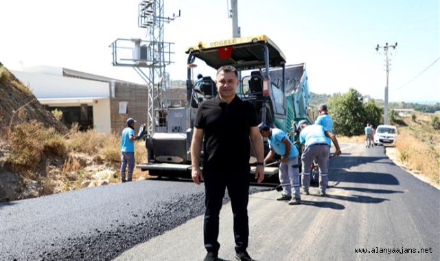 Ketenlik sıcak asfaltla buluşuyor