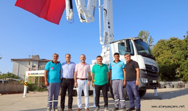Alanya Belediyesi araç filosunu genişletmeye devam ediyor