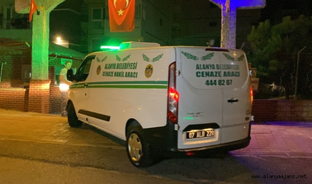 Alanya’da 65 yaşındaki adam evinde ölü bulundu