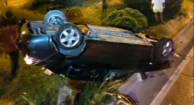 Alanya'da feci kaza: 1 yaralı