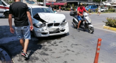 Alanya’da korkutan kaza!