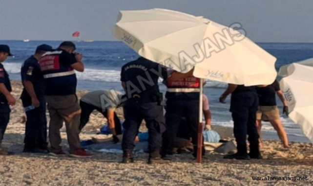 Alanya’da plajda ölüm!
