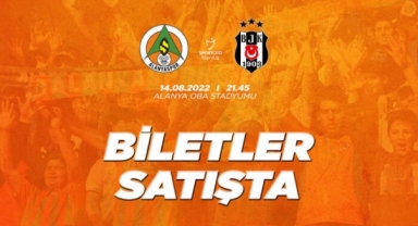 Alanyaspor- Beşiktaş maçı biletleri satışa çıktı