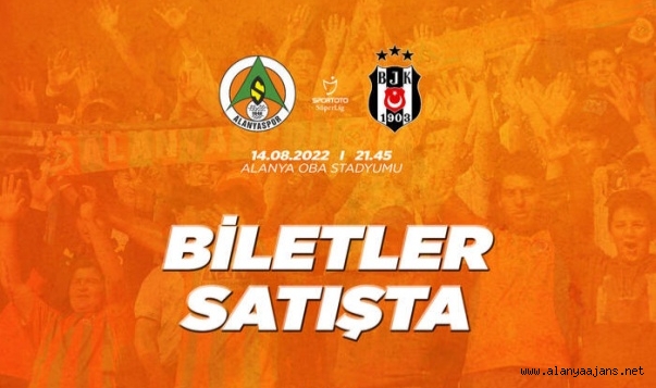 Alanyaspor- Beşiktaş maçı biletleri satışa çıktı