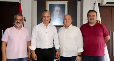 Başkan Uysal’dan Alanya’ya nezaket ziyareti