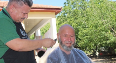 Büyükşehir Mobil Kuaför Tırı yaylalarda