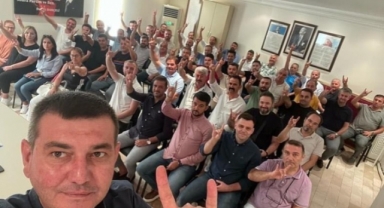 Mustafa Türkdoğan partililerle helalleşti