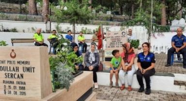 Şehit Abdullah Ümit Sercan’ı unutmadılar