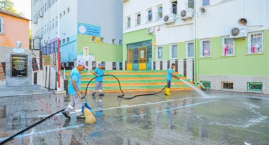 Alanya Belediyesi okulları yeni eğitim dönemine hazırlıyor