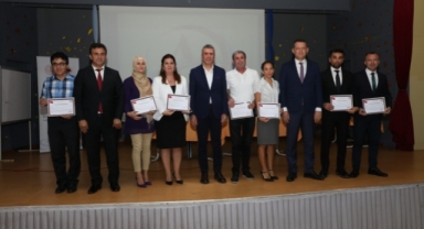Alanya’da başarılı eğitimciler ödüllendirildi