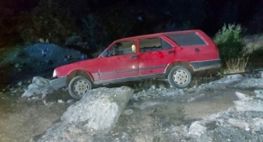 Alanya’da otomobil şarampole devrildi: 1 ölü