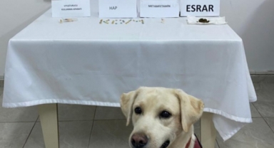 Alanya’da şüpheli araçtan uyuşturucu çıktı