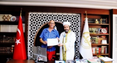 Alanya'ya tatil için geldi, Müslüman oldu