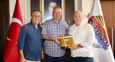 Başkan Şahin’e Ankara Ticaret Odası’ndan üst düzey ziyaret