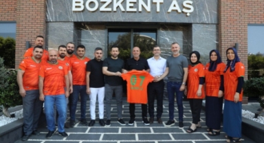 Bozkent AŞ’den Alanyaspor’a büyük destek
