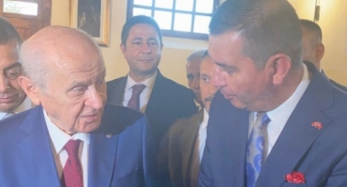 Görevden ayrılan Türkdoğan, Devlet Bahçeli ile Sivas’ta buluştu