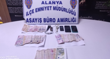 Alanya'da 4 farklı iş yerinden hırsızlık yapan şüpheliler tutuklandı
