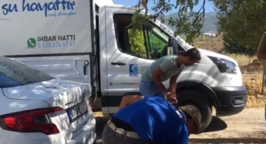 İmamlı Mahallesi'ni susuz bırakan kaçak bulundu