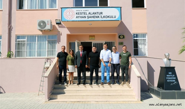 Kestel'de ikili eğitimi bitiren okul projesi tamamlandı