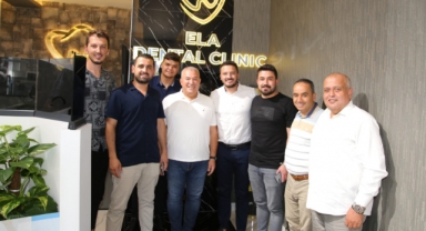 Şahin ve Yenialp'ten genç işadamı Coşkun'a ziyaret